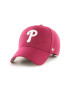 47brand sapka MLB Philadelphia Phillies piros nyomott mintás - Pepit.hu