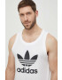 adidas Originals pamut top Adicolor Classics Trefoil Tank Top fehér - Pepit.hu