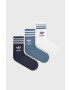 adidas Originals zokni (3-pack) kék férfi - Pepit.hu