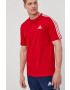 adidas t-shirt GL3736 piros férfi nyomott mintás - Pepit.hu