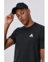 adidas t-shirt zöld férfi nyomott mintás - Pepit.hu