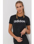 adidas t-shirt GL0769 női fekete - Pepit.hu