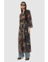 AllSaints kimono Carina Vivana Lenzing Viscose barna - Pepit.hu