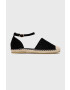 Answear Lab espadrilles Damerose fekete - Pepit.hu