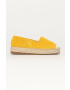 Answear Lab espadrilles Sun Color sárga platformos - Pepit.hu