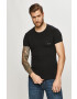 Armani Exchange t-shirt 2 db fekete férfi sima - Pepit.hu