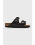 Birkenstock bőr papucs Arizona Sfb szürke női - Pepit.hu