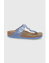 Birkenstock bőr flip-flop Gizeh Braided - Pepit.hu