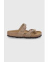 Birkenstock bőr flip-flop Mayari bézs női lapos sarkú - Pepit.hu