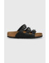 Birkenstock bőr papucs Florida fekete női 1011445 - Pepit.hu