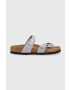 Birkenstock bőr papucs Mayari SFB lila női 1024006 - Pepit.hu