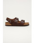 Birkenstock Bőr szandál Milano - Pepit.hu