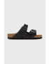 Birkenstock papucs velúrból Arizona Sfb szürke férfi - Pepit.hu