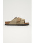 Birkenstock papucs velúrból Kyoto - Pepit.hu