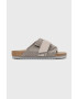 Birkenstock papucs velúrból Kyoto - Pepit.hu