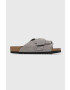 Birkenstock papucs velúrból KYOTO fekete férfi 1020388 - Pepit.hu