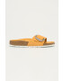 Birkenstock papucs velúrból MADRID BIG BUCKLE fekete női 1023342 - Pepit.hu