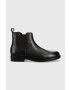 Calvin Klein bőr bokacsizma Chelsea Boot fekete férfi - Pepit.hu