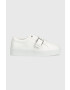 Calvin Klein bőr sportcipő Flatform Cupsole Lace Up fekete - Pepit.hu