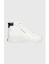 Calvin Klein bőr sportcipő Vulc High Top fehér - Pepit.hu