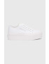 Calvin Klein Jeans sportcipő CUPSOLE FLATFORM NY fehér YW0YW01221 - Pepit.hu