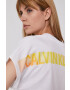 Calvin Klein Jeans t-shirt női fehér - Pepit.hu