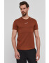 Calvin Klein Jeans t-shirt barna férfi sima - Pepit.hu