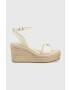 Calvin Klein szandál WEDGE 50HH W/HW - JQ bézs női éksarkú HW0HW01490 - Pepit.hu