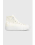 Converse sportcipő Chuck Taylor All Star Lift Platform bézs női A02895C - Pepit.hu