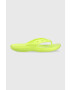 Crocs flip-flop Classic Flip zöld női lapos talpú 207713 - Pepit.hu