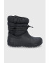 Crocs hócipő Classic Neo Puff Luxe Boot fekete 207312 - Pepit.hu