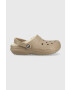 Crocs papucs Classic Lined Clog barna 203591 - Pepit.hu