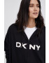 DKNY felső fekete női nyomott mintás - Pepit.hu