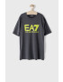 EA7 Emporio Armani t-shirt szürke férfi nyomott mintás - Pepit.hu