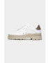 Filling Pieces bőr sportcipő Court Serrated fehér 89128861002 - Pepit.hu