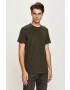 G-Star Raw t-shirt zöld férfi sima - Pepit.hu