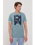 G-Star Raw t-shirt kék férfi nyomott mintás - Pepit.hu