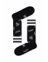 Happy Socks zokni Black Payday Crew fekete - Pepit.hu