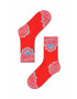 Happy Socks zokni Red Viviana Crew piros - Pepit.hu