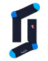 Happy Socks Zokni Ribbed Embroidery Fries - Pepit.hu