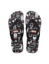 Havaianas flip-flop Top Marvel Logomania fekete - Pepit.hu