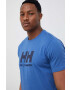 Helly Hansen t-shirt fehér férfi nyomott mintás - Pepit.hu