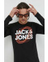 Jack & Jones pamut hosszúujjú JCOLUCA TEE LS CREW NECK FST - Pepit.hu