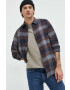 Jack & Jones pamut ing férfi galléros barna relaxed - Pepit.hu