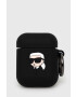 Karl Lagerfeld airpods tartó AirPods 1/2 cover fekete - Pepit.hu