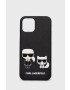 Karl Lagerfeld iPhone 12/12 Pro telefon tok fekete - Pepit.hu