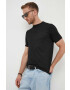 Karl Lagerfeld t-shirt fekete férfi sima - Pepit.hu