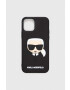 Karl Lagerfeld telefon tok iPhone 12/12 Pro 61" fekete - Pepit.hu