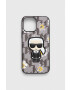 Karl Lagerfeld telefon tok iPhone 13 Pro Max 67" szürke - Pepit.hu