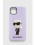 Karl Lagerfeld telefon tok iPhone 14 Plus 67" lila - Pepit.hu